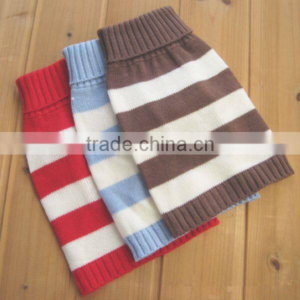 Turn Down Collar Knitting Patterns for Dog Clothes Sweater