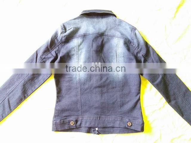 Canada design fashion ladies jean jacket