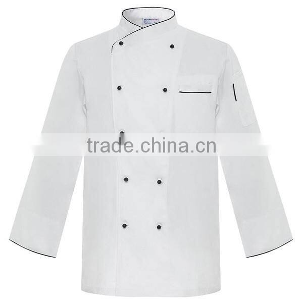 Black Double Breasted Executive Chef Uniform