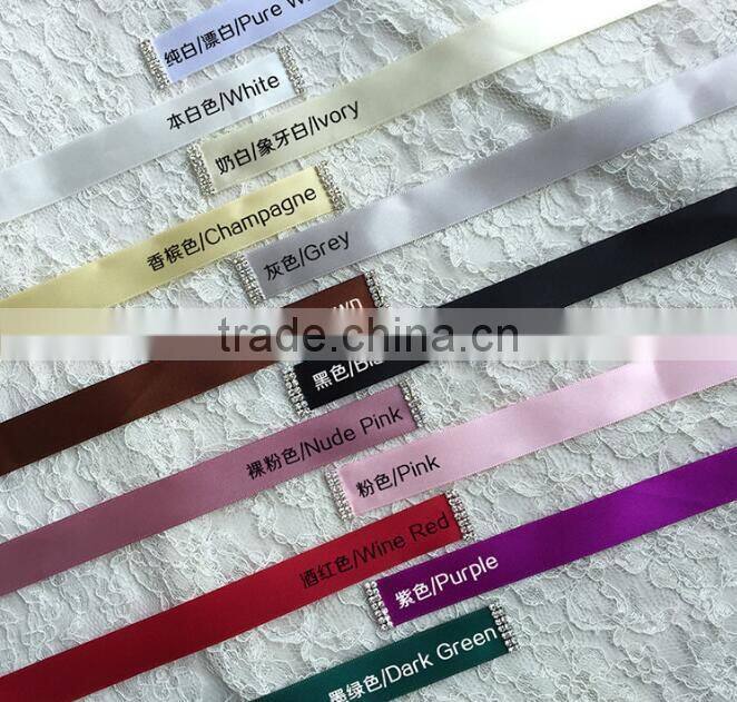 YXBB64 Rhinestone trim for wedding belt Bridal Belts wedding belt With Diamond Sashes