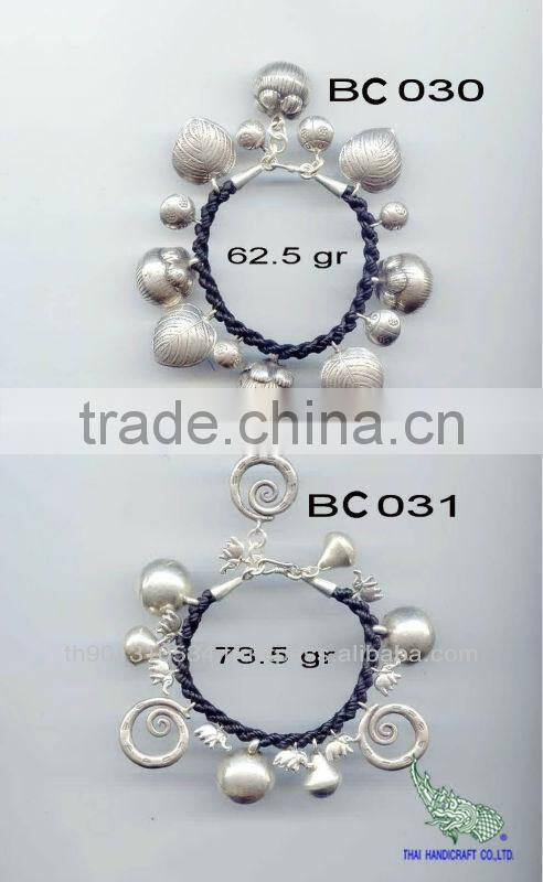 Thai Karen Silver Bracelet Jewelry 925 Sterling Silver