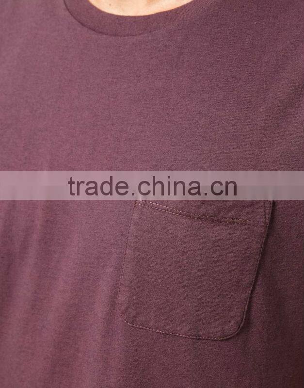sleeveless pocket blank tee shirt