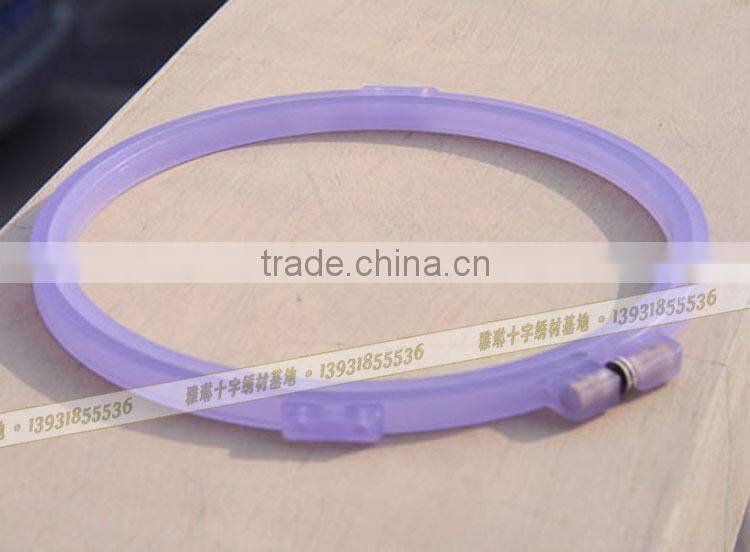 Embroidery hoops of different size for DIY craft lace embroidery