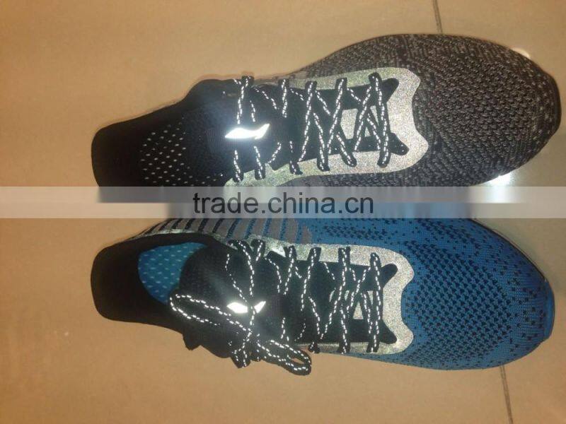 glow in the dark 100% polyester reflective sewing thread film yarn for knitting