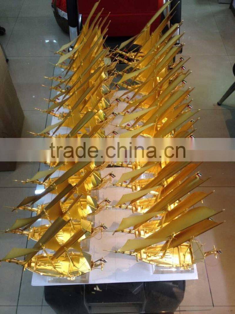 Fascinations Metal Earth Metal Works 3D Laser Cut Metal Golden Ship Model For Home Decoration