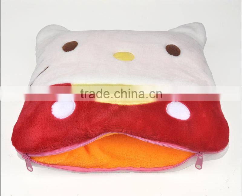 custom cute car knitted thick soft plush fleece dog blanket pattern