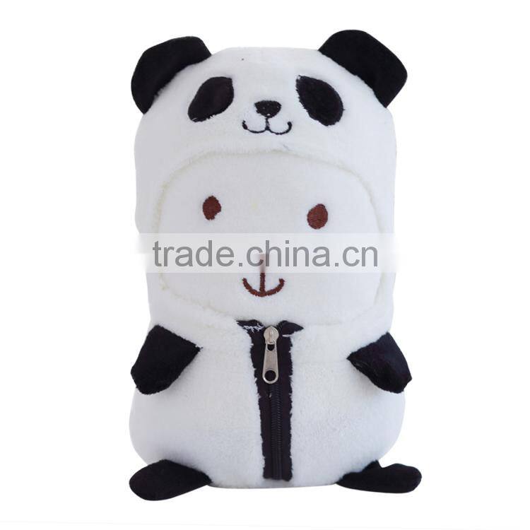 super lovely cartoon animal portable baby cuddle blanket