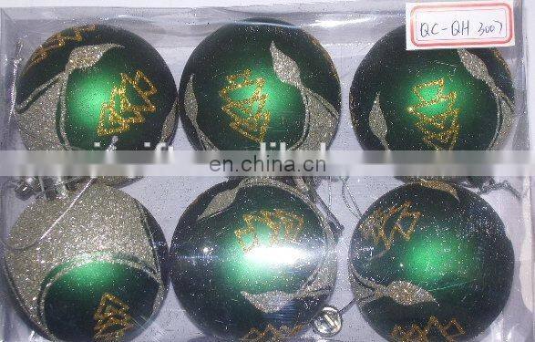 Plastic Christmas Ball Decoration in High Quality
