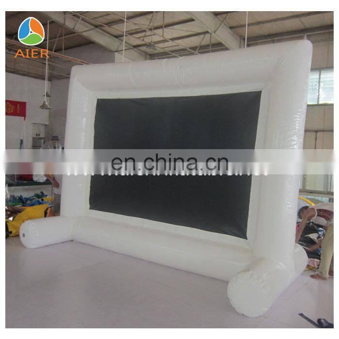 new style white inflatable movie screen, inflatable screen