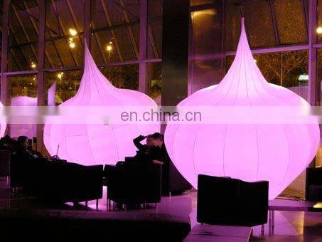 Lighting inflatable ball