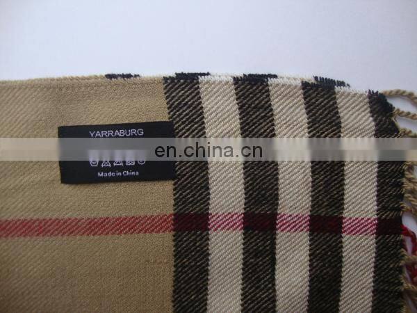 100% Acrylic Scarf with Cashmere Very Soft Feeling