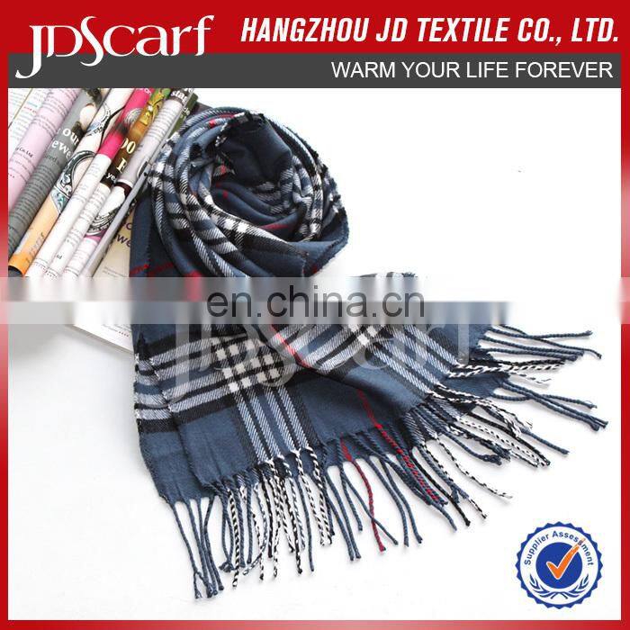 Alibaba supply Women Autumn Winter fashion acrylic scarf