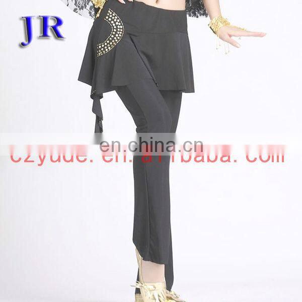 Practice Plus size belly dance skirt pants for women K-4019#