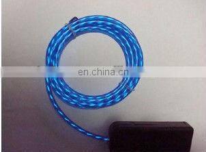 Hot-selling el light chasing wire for decoration/el light wire /usb el cable wire