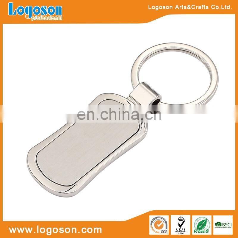 Metal Blank keyring Promotional Custom Blank key holder