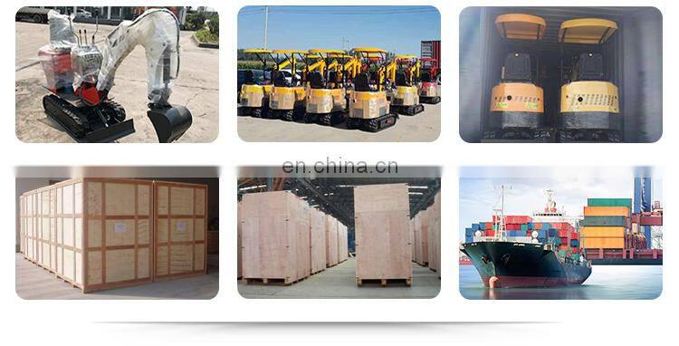 Low fuel consumption 2 ton mini agricultural excavator for sale