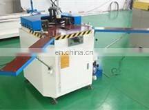 Crimping machine for aluminum windows and doors