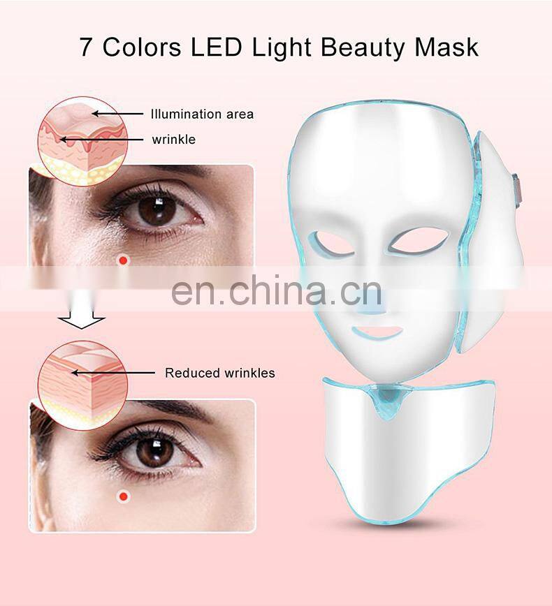 Woman face mask device led photon therapy machine At Good Price