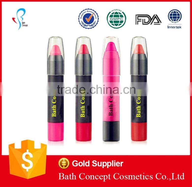 new arrival crayon lipstick high quality matte lipstick