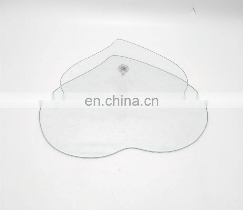 Two tier metal cast cake stand