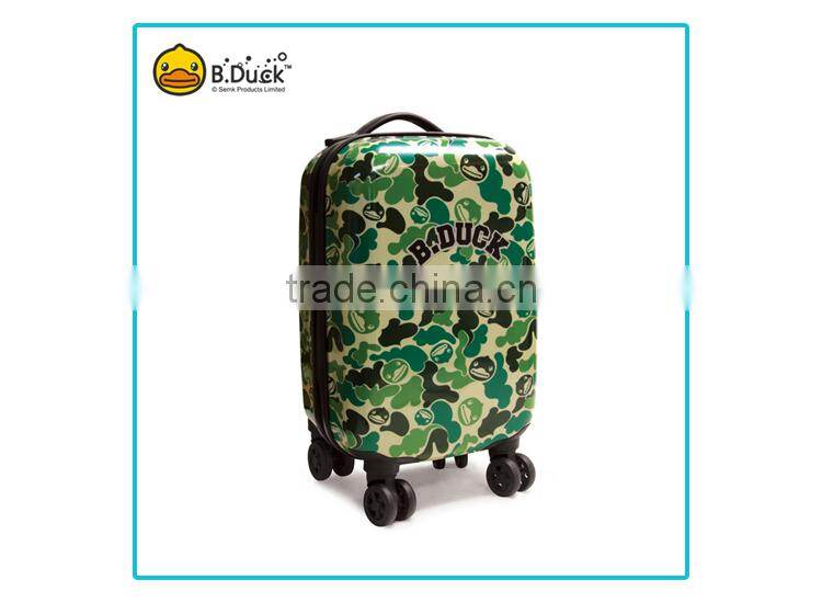 B.Duck fashion travel trolley laptop luggage bags