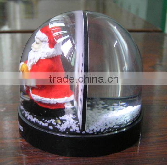 Chriatmas Photo Insert Snow Globes