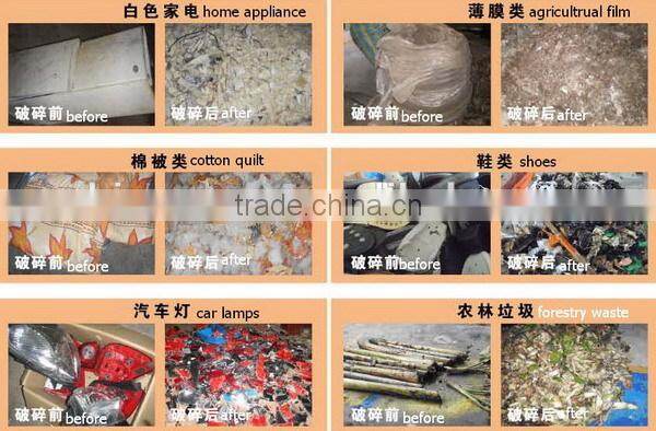 D800 two shaft shredder - Medical Waste Shredder