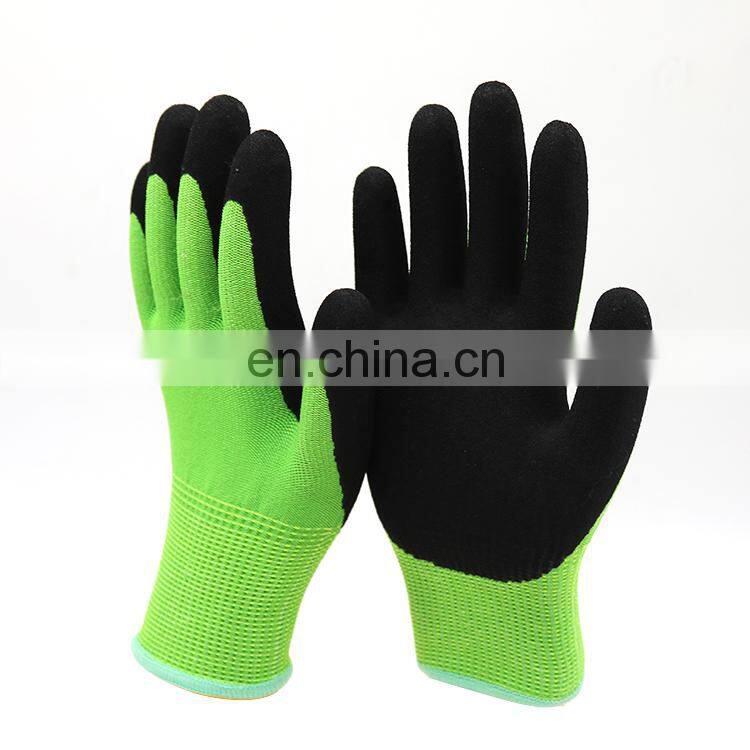 High Quality Double Dipped Nitrile Coated Cut Resistant Gloves