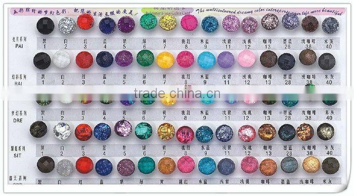 10mm colorful resin stone