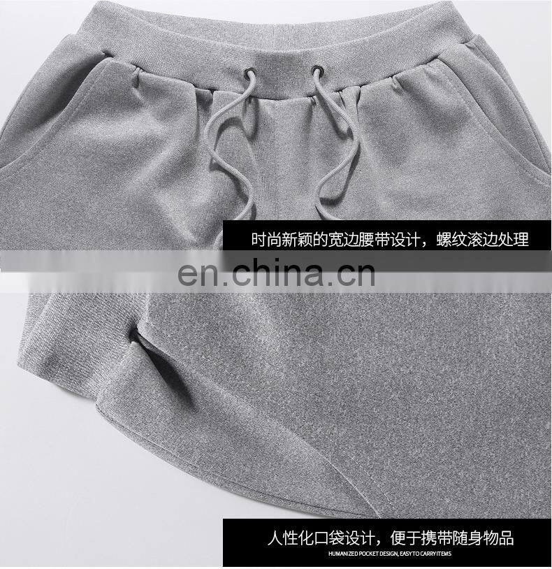Wholesale custom autumn new sportswear suit fashion casual men's sweater trend long-sleeved trousers two-piece trend