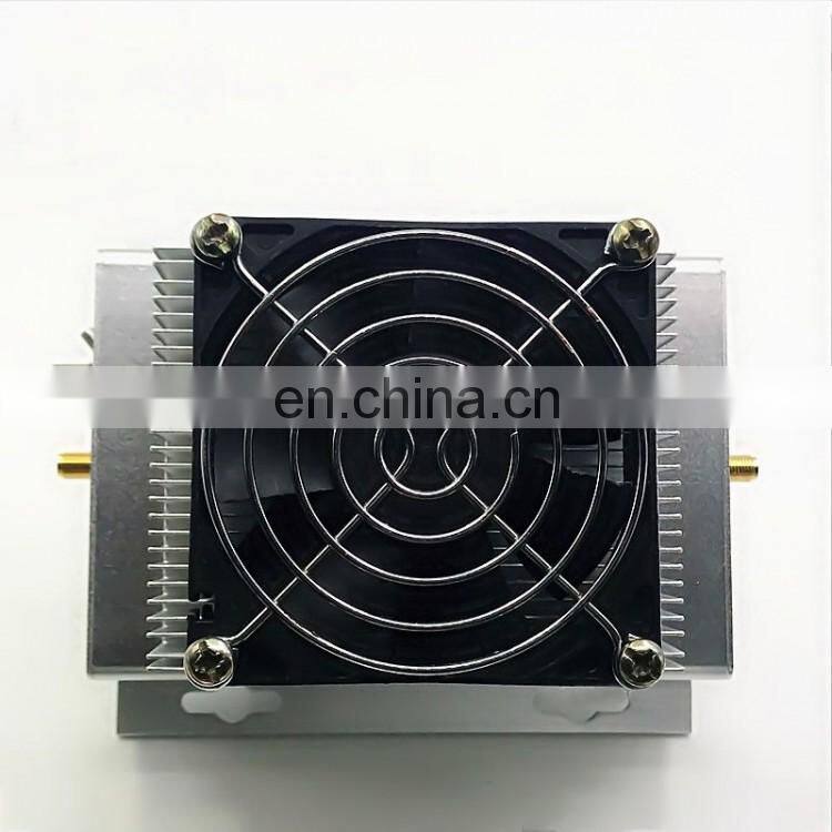 80W 400-470MHZ 433MHZHF UHF Radio Power Amplifier with Ham Interphone + Heatsink + Fan
