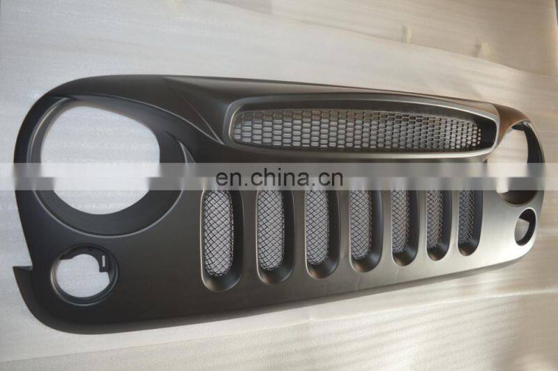 for jeep JK 20007-2017 for angry for bird style grille car accessories
