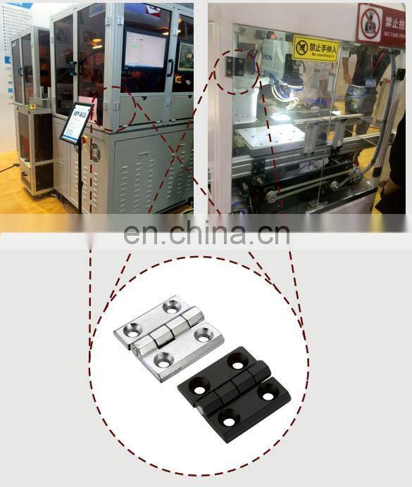 JL233C-1 Black Powder Coated ZDC Industrial External Hinges