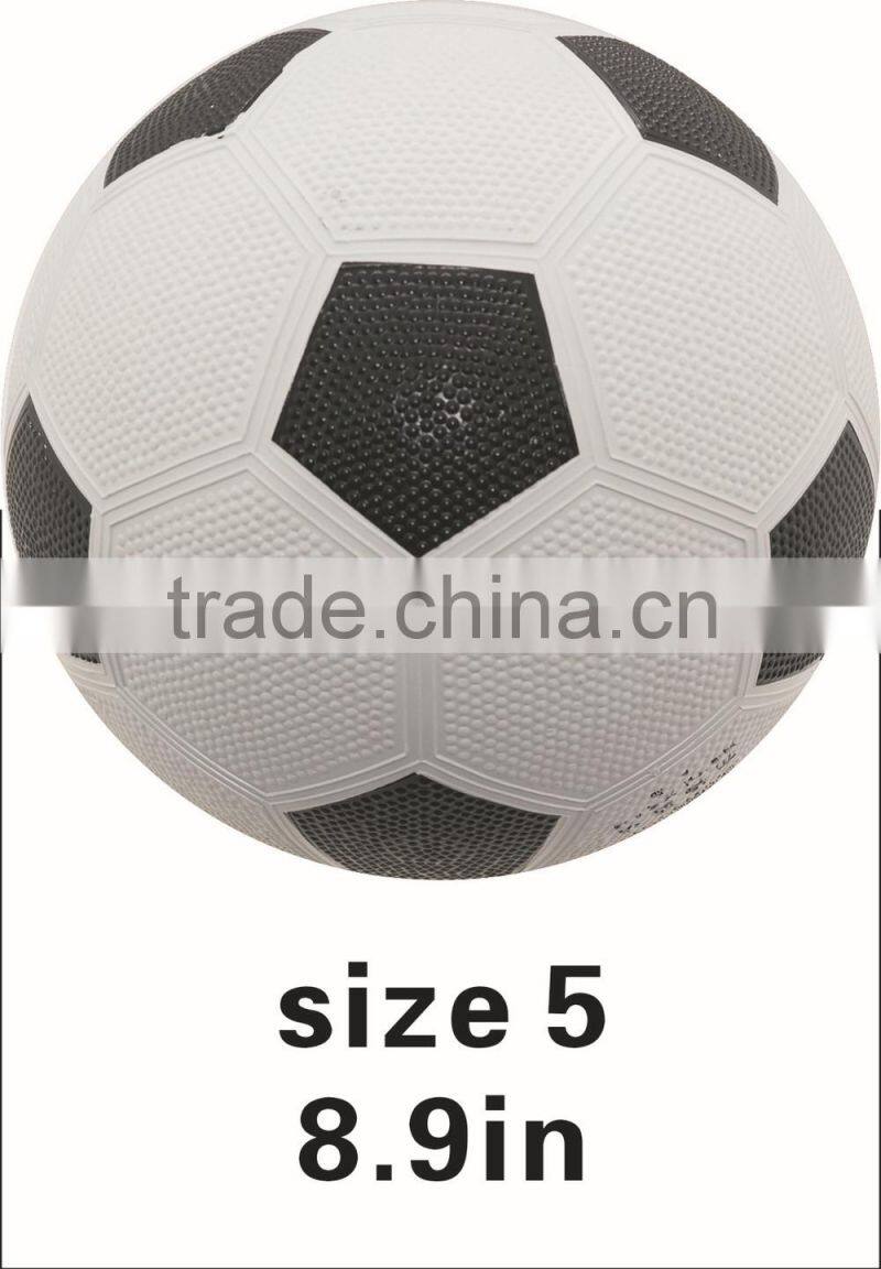 cheap size 5 rubber soccer/football