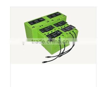 Green 12v lifepo4 battery with internal BMS, 12v 100ah highpower lifepo4 car battery pack