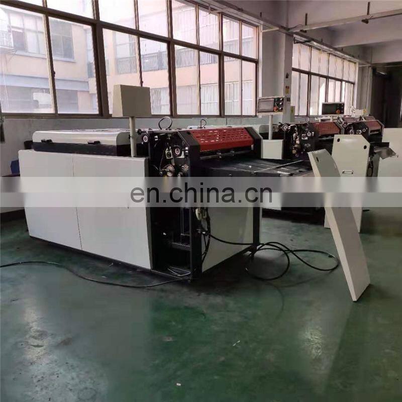 SGUV620 Two Purpose Manual paper UV Coating Machine card board varnishing equipment with IR tunnel oven dryer