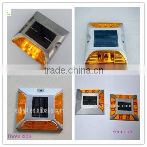 Manufactuer OEM solar powered Aluminum alloy road stud