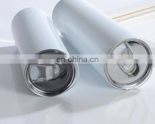 Travel Skinny 20 oz Double Wall 20oz Skinny Tumbler Diy Sublimation Blanks