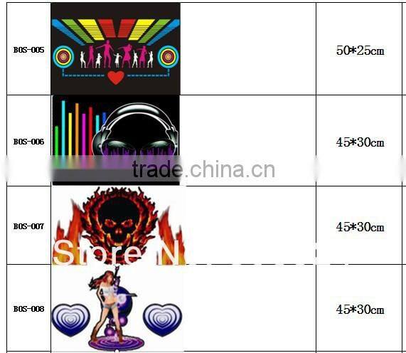 90*25cm Car Music Rhythm Light LED Decorative Light Car LED Sound Music Light Activated Equalizer 5 Colors