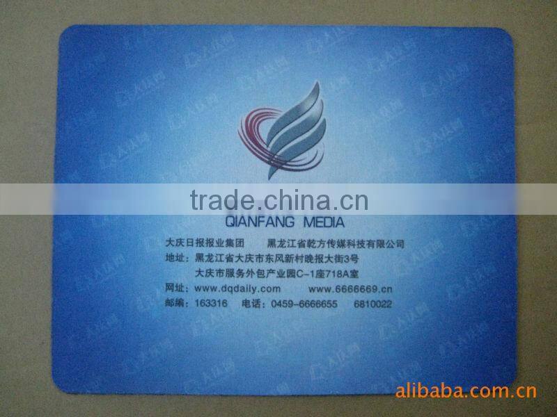 low price PVC + EVA foam mouse pad, cheap custom mouse mats