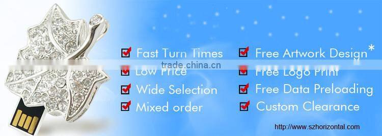 Custom logo wholesale usb flash drives aluminum material