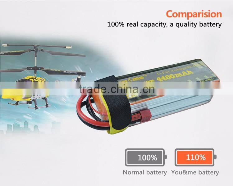 Rc lipo battery 5s 4400mah 18.5V lithium batteries