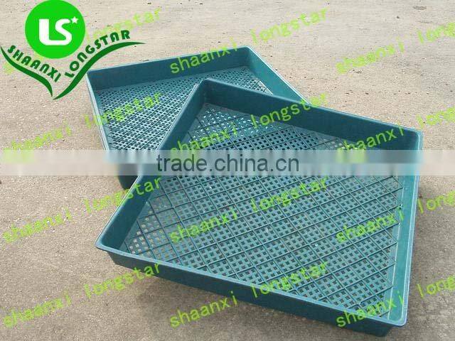 Decorative pattern designed of flower plastic tray