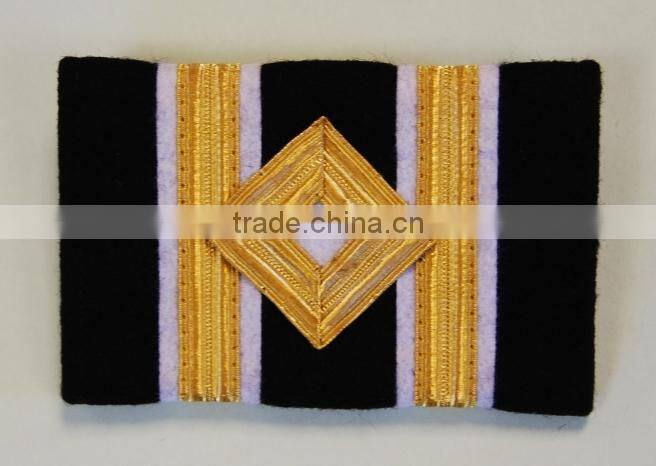 Rank Mark Shoulder Cuff Trimming Uniform