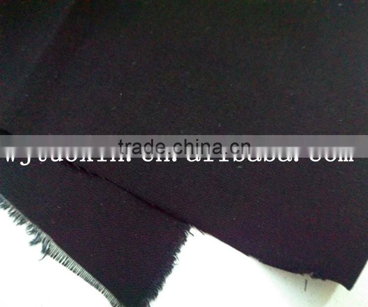 jet black wool peach fabric for abaya robe