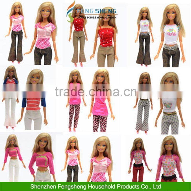 Newest Handmade Blouse With Trousers Pants For Doll Doll Clothes