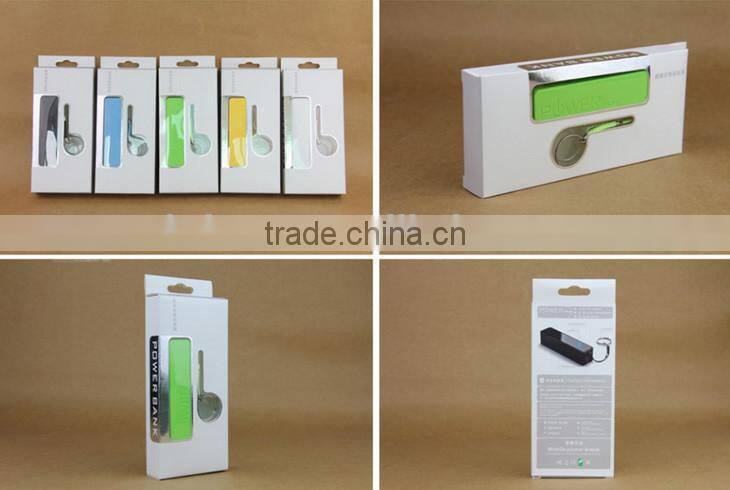 Mini portable power bank 2600Mah