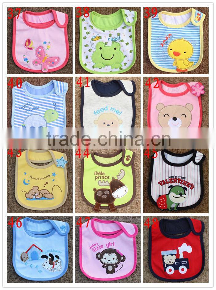 Saliva Towel Feeding Waterproof Cute Baby Infants Cartoon Animals Lunch Bib