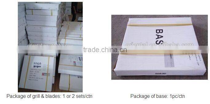 Powerful floor industrial fan, metallic fan, industrial stand fan