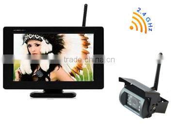 DW-5000 digital wireless rearview system 5inch digital LCD monitor, strong/stable signal, protect your privacy